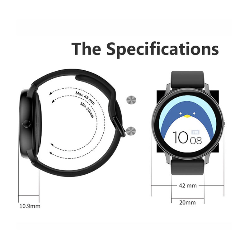 SmartWatch Silicone Strap ITR-S88 PRO Rose Gold