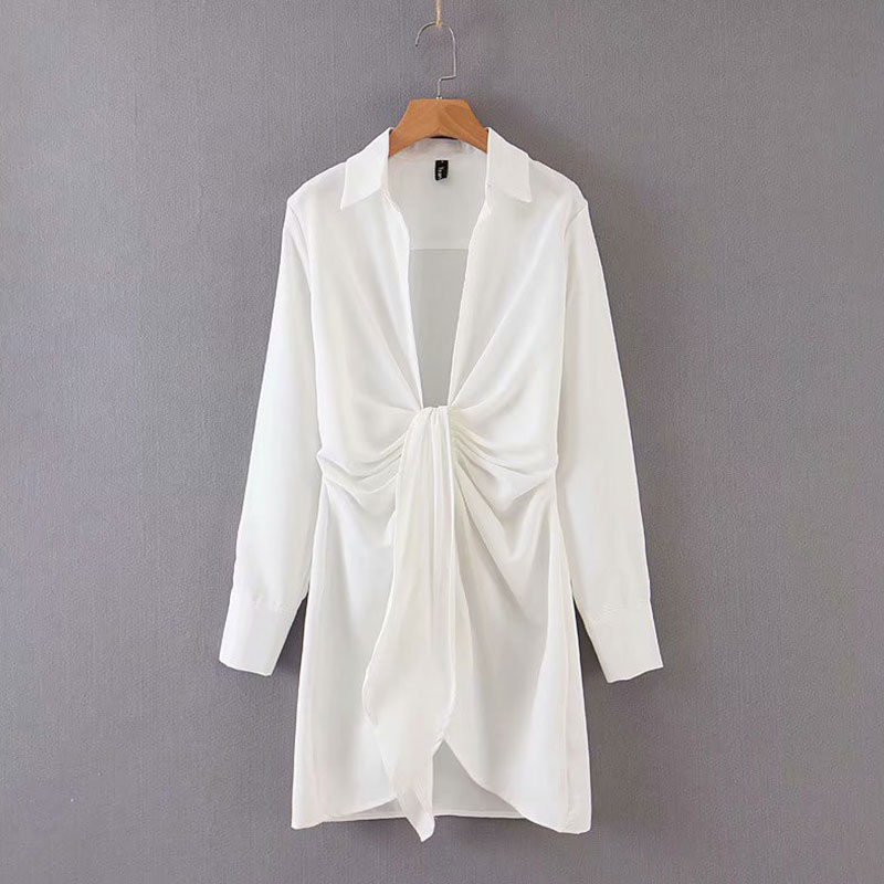 Φόρεμα Vintage White με Μανίκια (F0013)