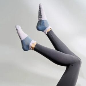 Αθλητικές Κάλτσες Αντιολισθητικές Yoga/Pilates Lavender - One Size