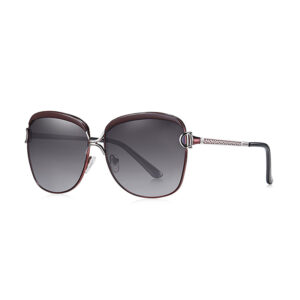 BARCUR - Γυαλιά Ηλίου Lifestyle Καφέ Σκελετός & Μαύρος Φακός Polarized (AC8712)